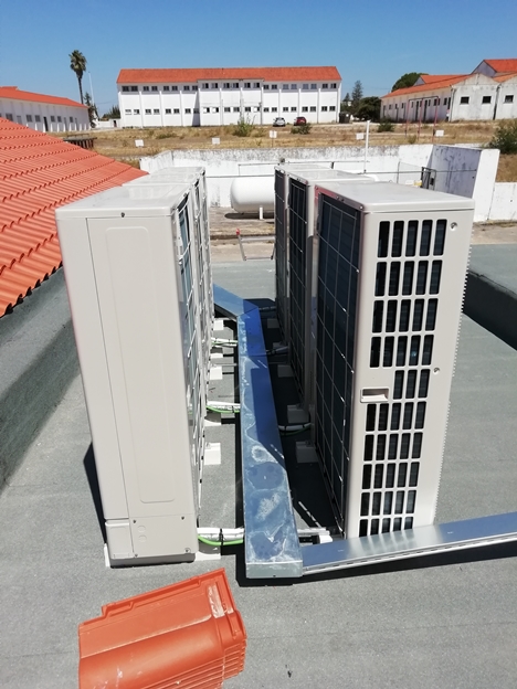 Instalação ACs Unidades Exteriores