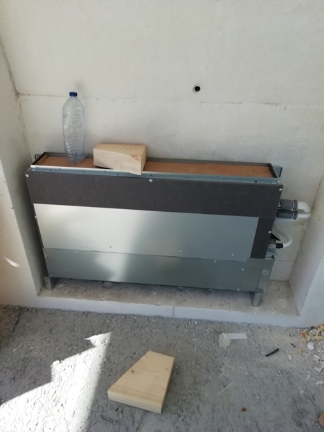 Instalação ACs – Unidades Interiores Tipo Chão Ocultas