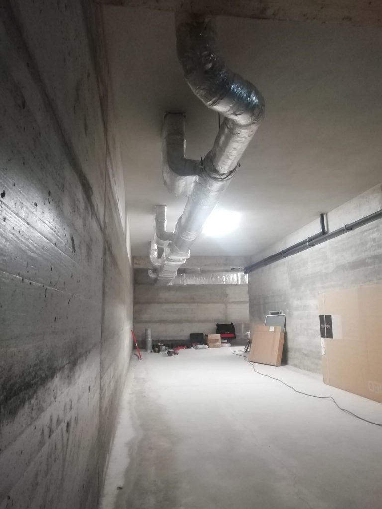 Projecto e instalação de Unidade Desumidificadora e  Bomba de Calor